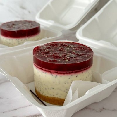 Poppyseed / Cherry (bento)