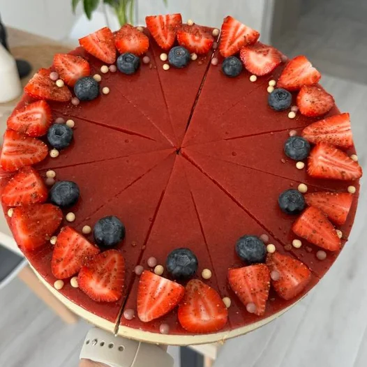 Ванильно Клубничный Чизкейк