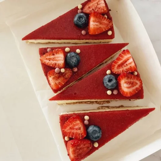 Ванильно Клубничный Чизкейк