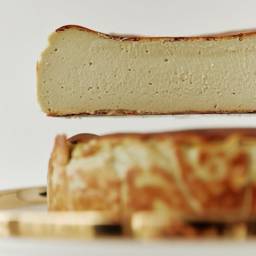 Pistachio Basque Cheesecake