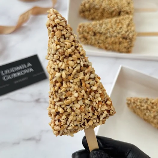 Peanut Latte Cheesecake Sticks