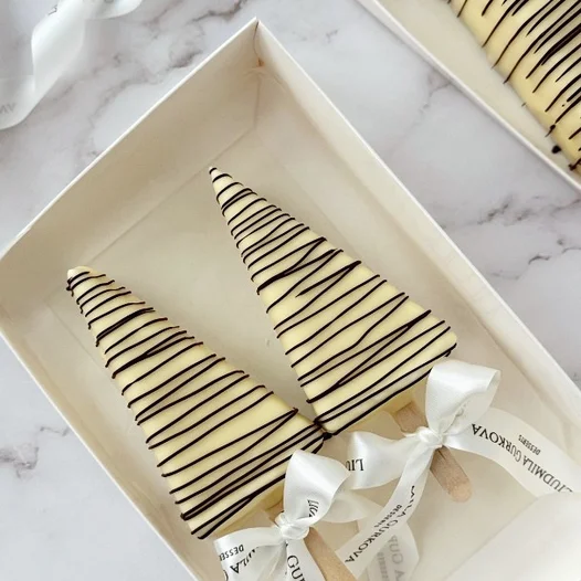 Ванильный чизкейк на палочке