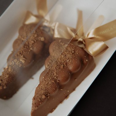 Chocolate Cherry Cinnamon Cheesecake Sticks